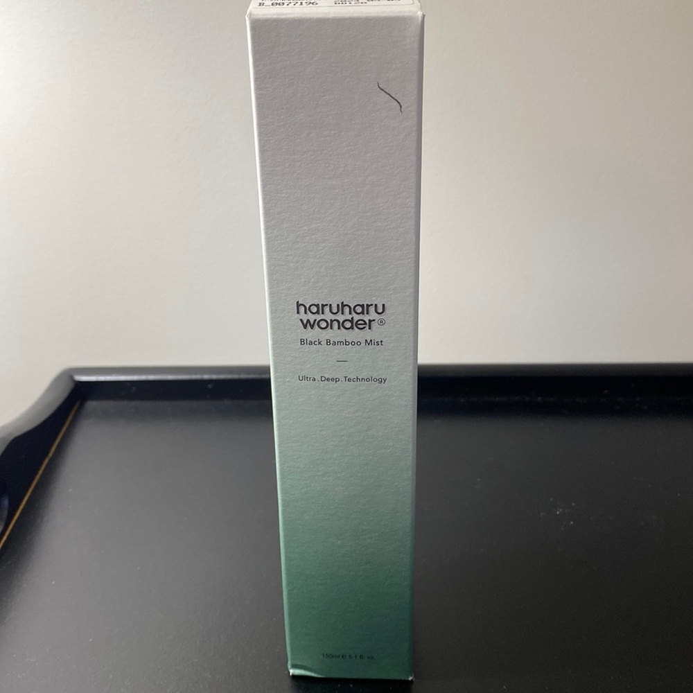 Bran New HARUHARU Wonder Black Bamboo Face Mist 150ml Full Size